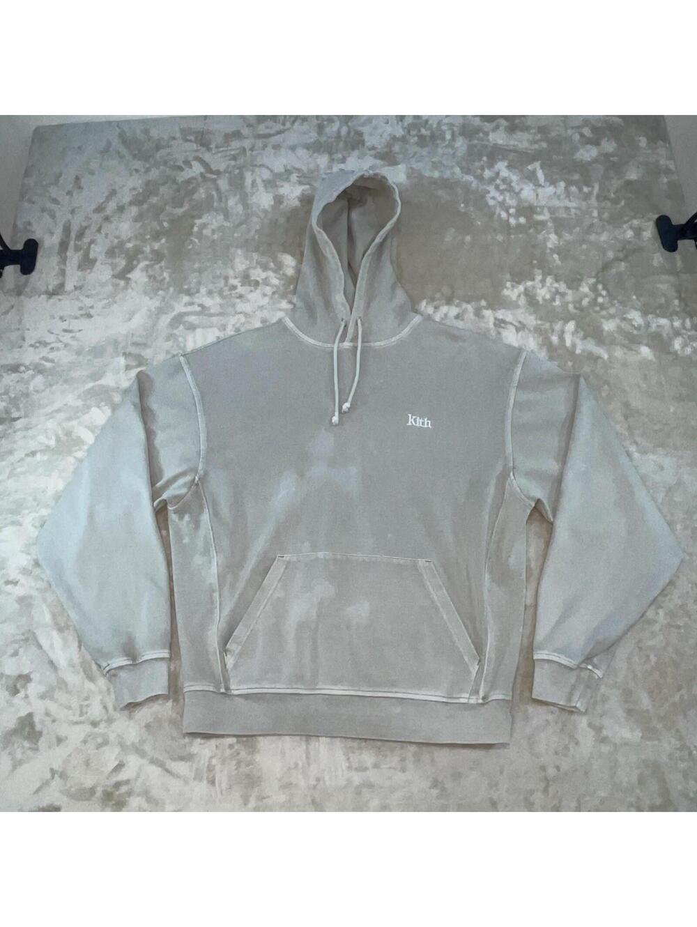 KITH Williams III Pullover Hoodie - Astro , Men’s Size Small *FLAWS*